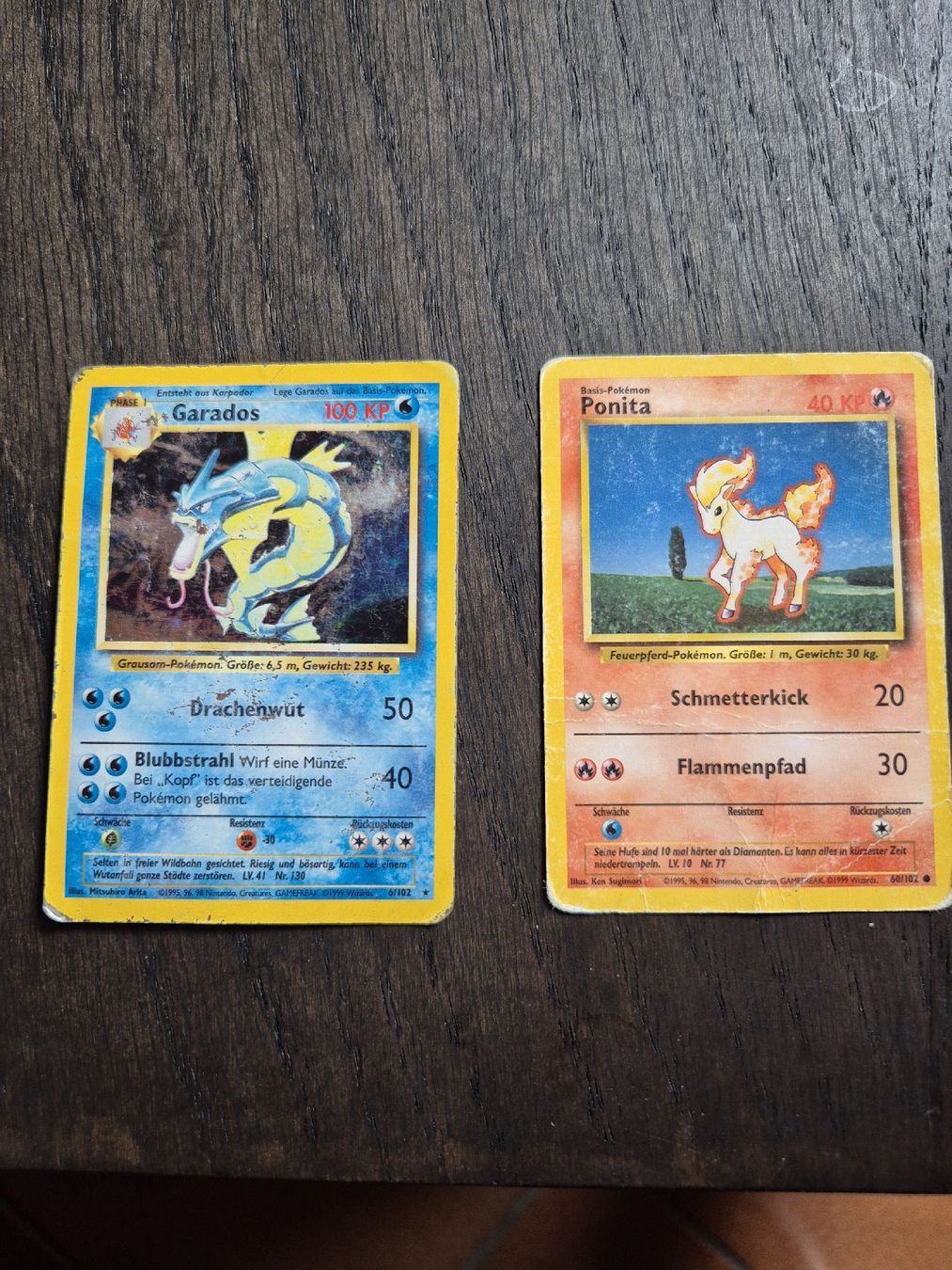 Pokémon Carte collezionabili: Pokemon - Basis Garados holo – Usato da Subingen venduto da mattkum