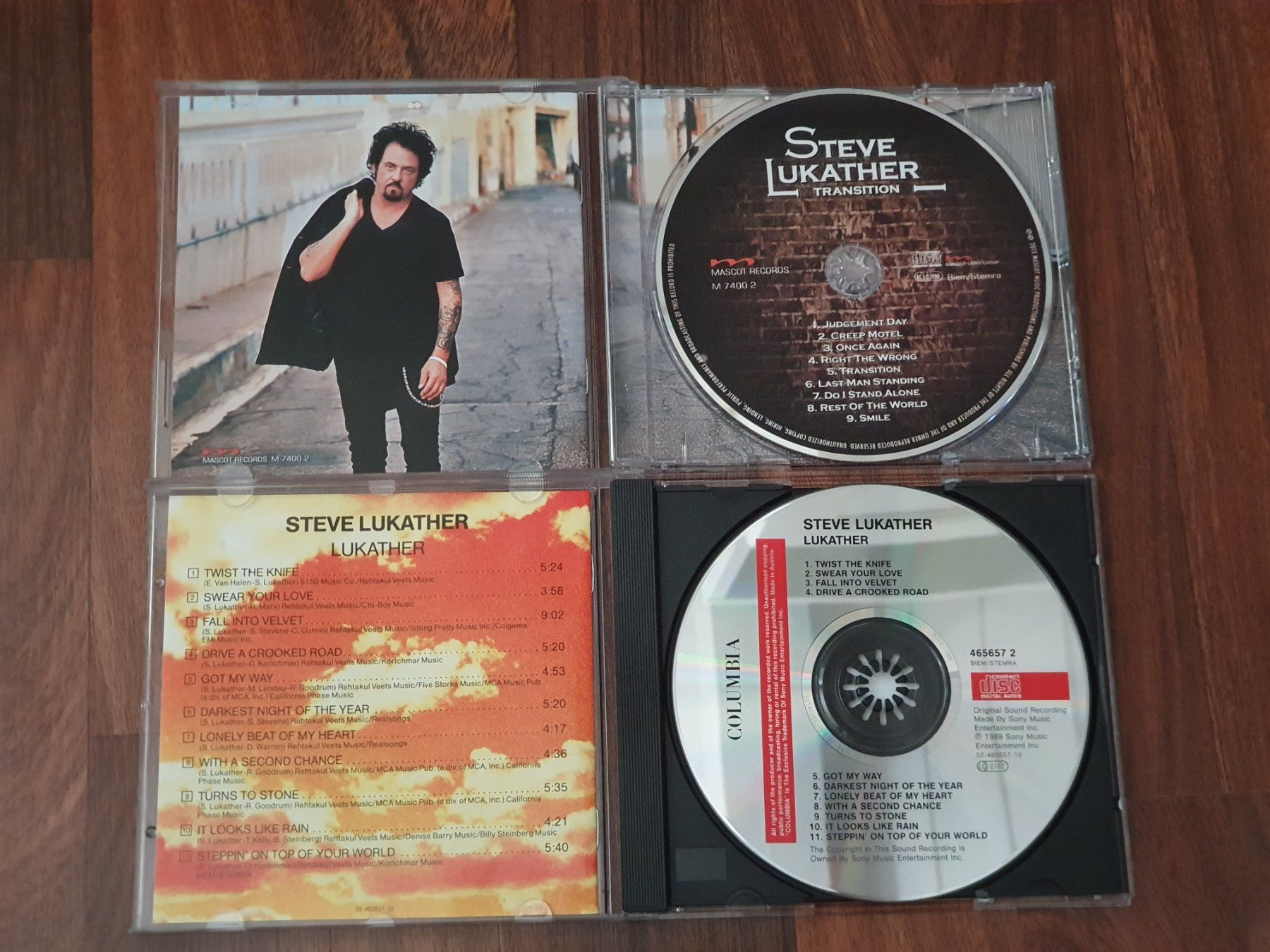 CD: Steve Lukather - Transition & Lukather - 2 CD – Usato da Auenstein venduto da Trilos 2