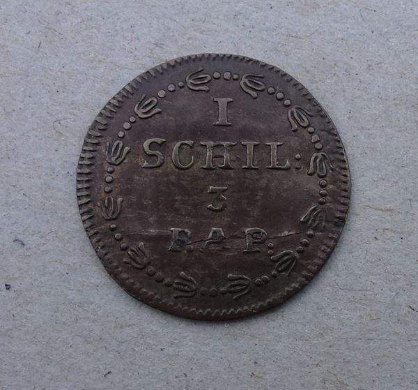 Alle Münzen: Glarus ++ 1 Schilling 1813 – Gebraucht aus Walkringen von Casablanca777 1