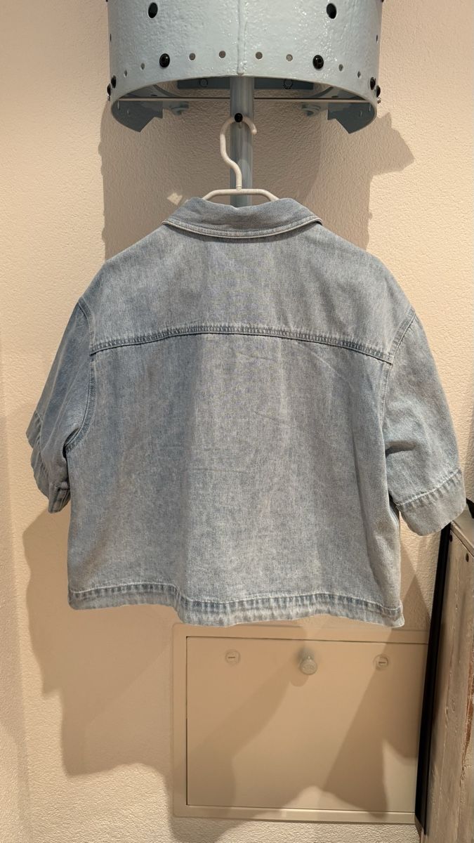 Opus Camicette: Opus Jeans Bluse, hellblau, Grösse M, Oversize – Usato da Wallisellen venduto da Sue04