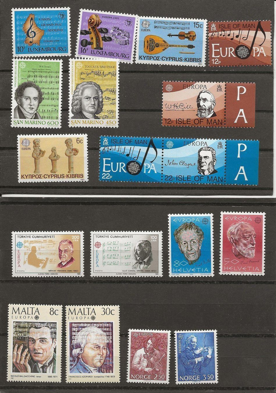 Tutti i francobolli: Europa 1985 Tous les pays ** – Nuovo (secondo la descrizione) da Sion venduto da PierreP01