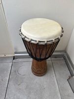 Djembé tambour en bois état neuf - Peau à remplacer!!!