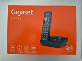 Gigaset C575A - Funktelefon mit Telefonbeantworter