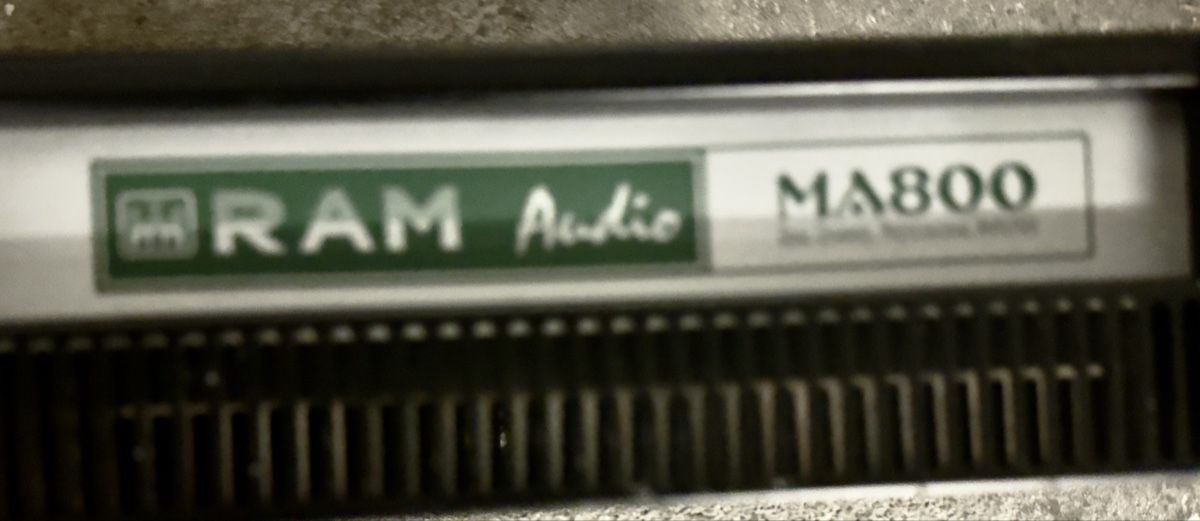 Amplificatori: Ram Audio MA 800 Power Amp – Usato da Wabern venduto da Sunlight777 1
