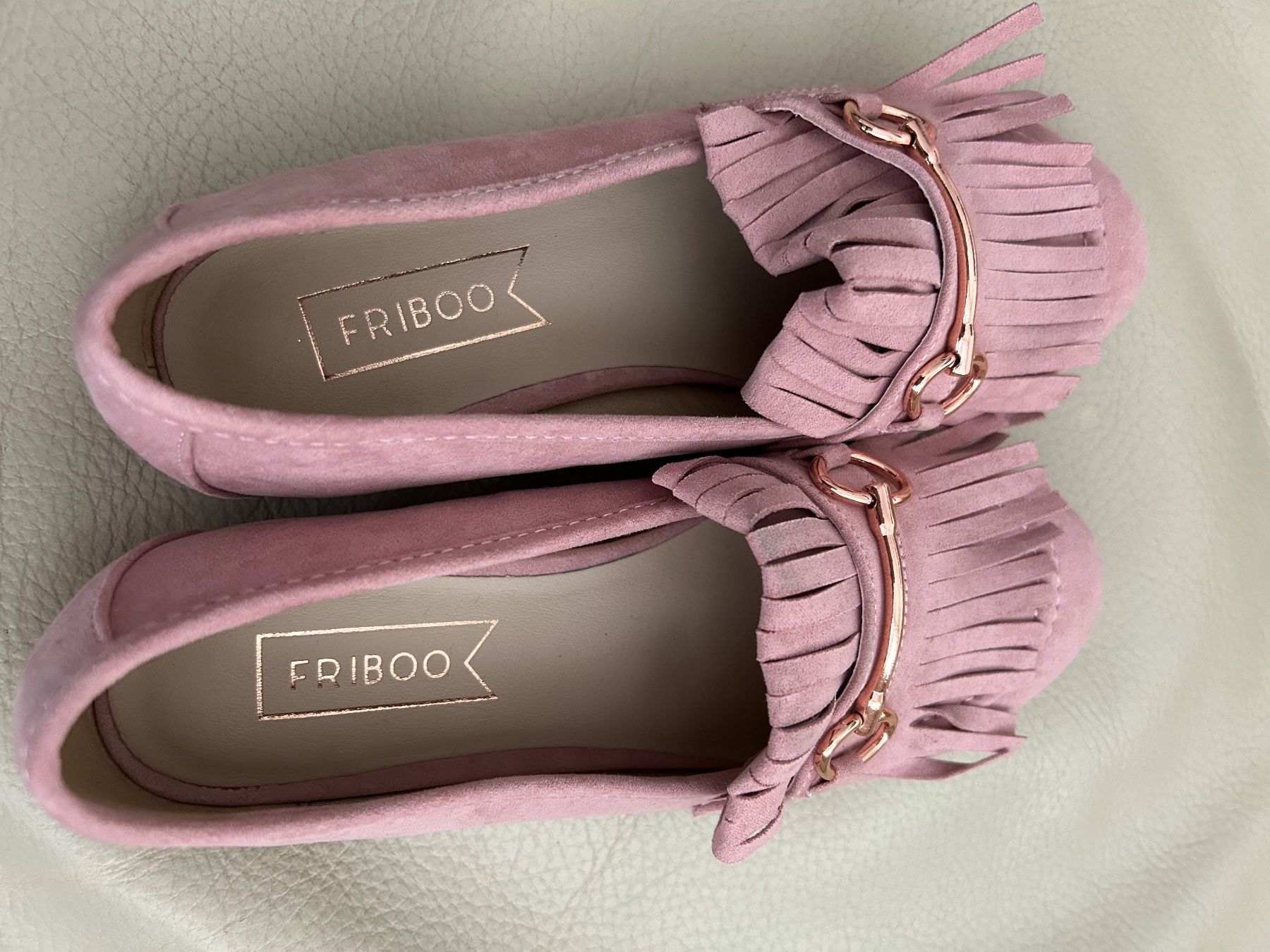 Scarpe per ragazze: Riemchenballerinas Gr. 32. Farbe Rosa. – Nuovo (secondo la descrizione) da Herrliberg venduto da Mena013 5
