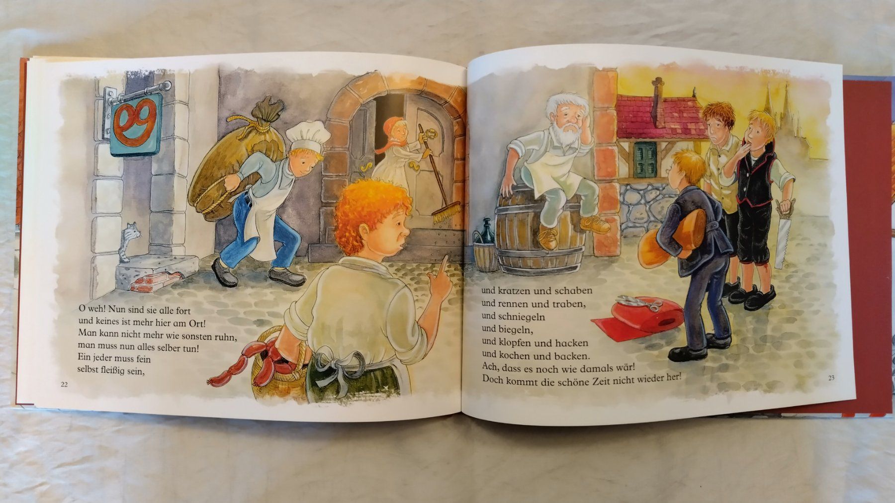 Libri: Die Heinzelmännchen - August Kopisch / Bilderbuch 2019 – Usato da Bellach venduto da JingleJerry 7