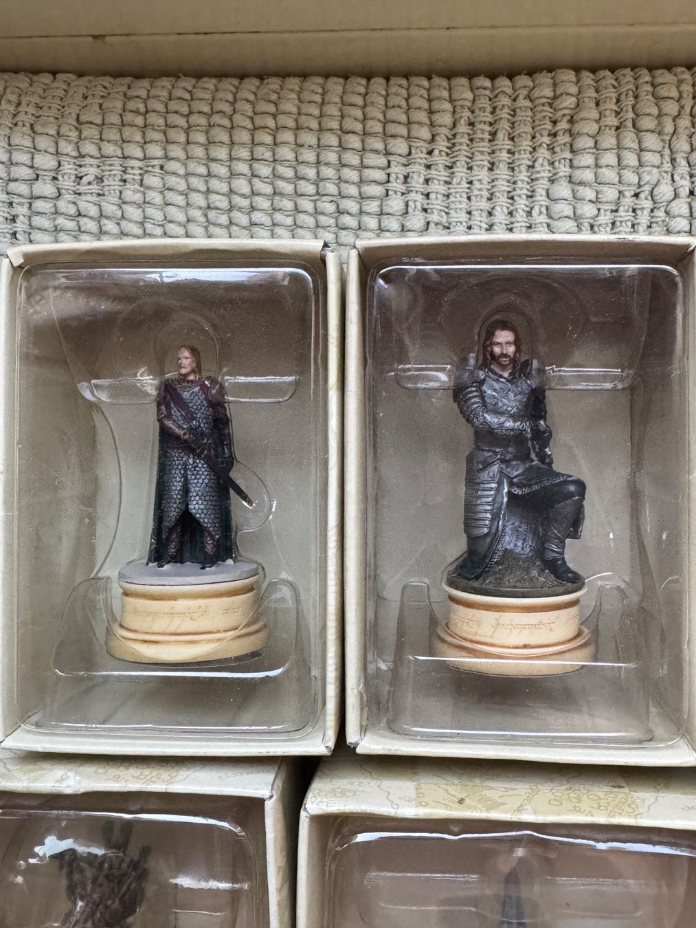 Statuette: Eaglemoss Schachfiguren Herr der Ringe 9 Stück – Nuovo e nell'imballaggio originale da Grabs venduto da Dekostuebli 1