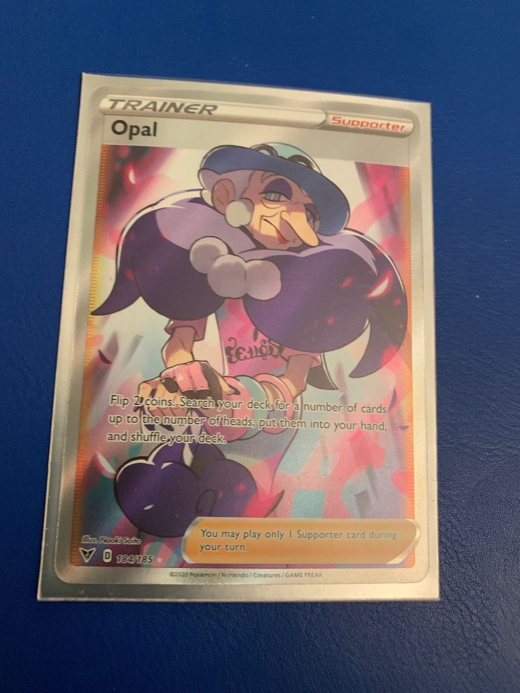 Pokémon Carte collezionabili: Pokemon VividVoltage Opal TrainerFullart – Nuovo (secondo la descrizione) da Bellach venduto da Pokemam