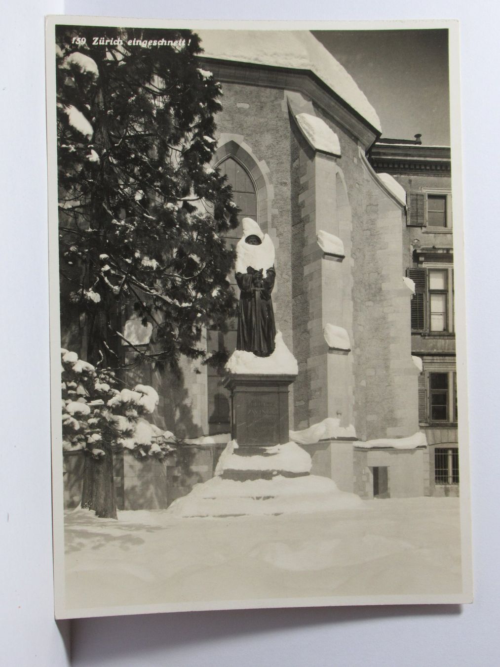Ansichtskarten: Zürich , eingeschneit – Neu (gemäss Beschreibung) aus Grenchen von Bluemchen1900