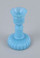 Vallerysthal Blau Kerzenhalter