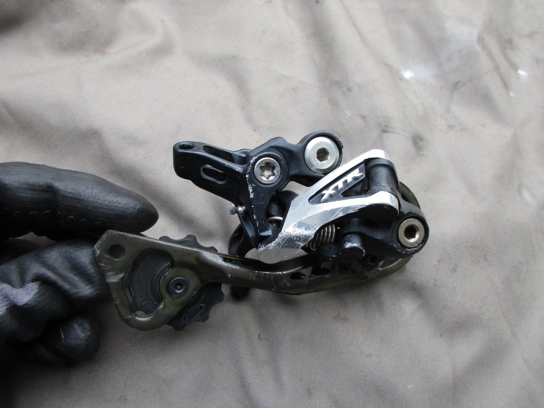 Ersatzteile: Shimano Deore XTR Schaltwerk 10fach – Gebraucht aus Ottikon von Locomotive01
