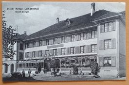 Langenthal  - Hotel Kreuz 1929