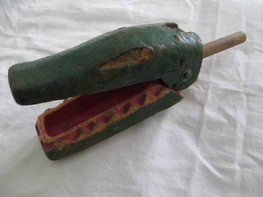 Statuette: Kasper Krokodil Figur – Usato da Riehen venduto da dipus 1