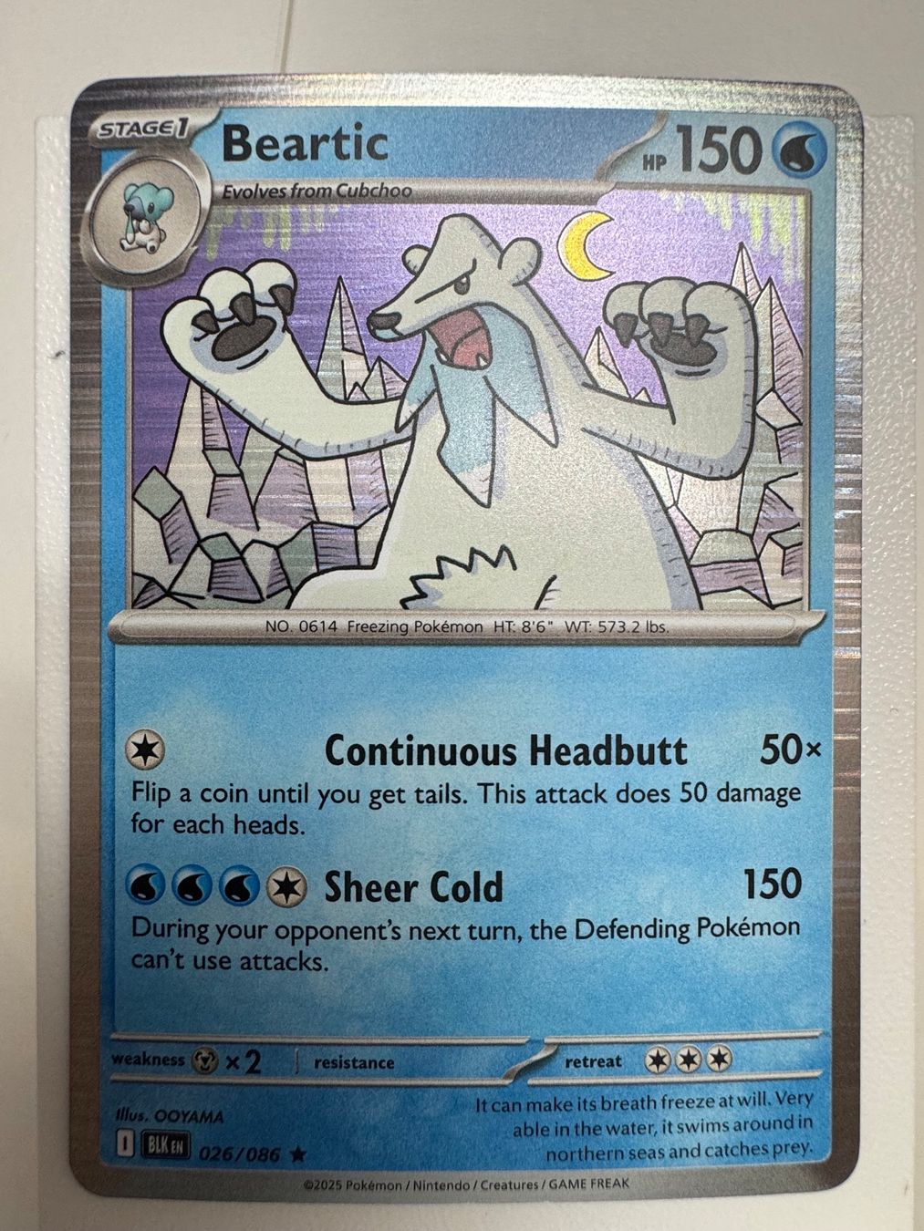 Pokémon Cartes à collectionner: Beartic | Reverse Holo | 026/086 | Pokémon TCG – Neuf (Voir description) à Bassersdorf par ero_9zp9