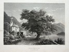 Beggenried Unterwalden Stahlstich Huber