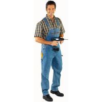 Wisent Work Wear Fabrik-Latzjeans, Gr.28