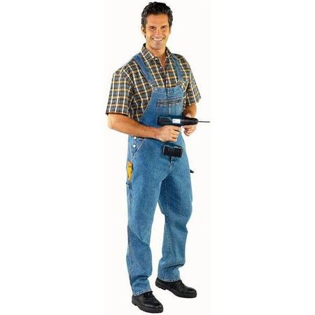Wisent Work Wear Fabrik-Latzjeans, Gr.28