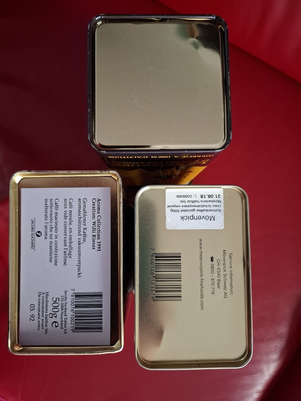 Dosen: 3 boîtes à café vintage – Gebraucht aus Moutier von Carambaaa 4