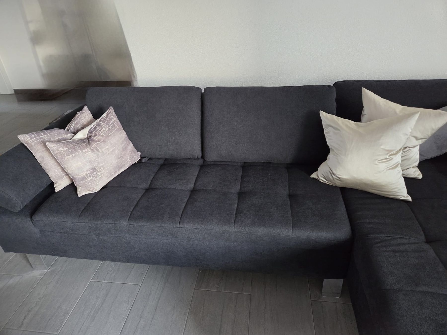 Divani: Modulares Ecksofa, Anthrazit, neu und ungebraucht, günstig! – Nuovo (secondo la descrizione) da Hirschthal venduto da Protec0 1