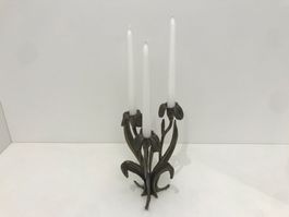 Schöner Messing Design Kerzenständer