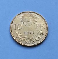 1911 10 Franken Goldvreneli vz-unz