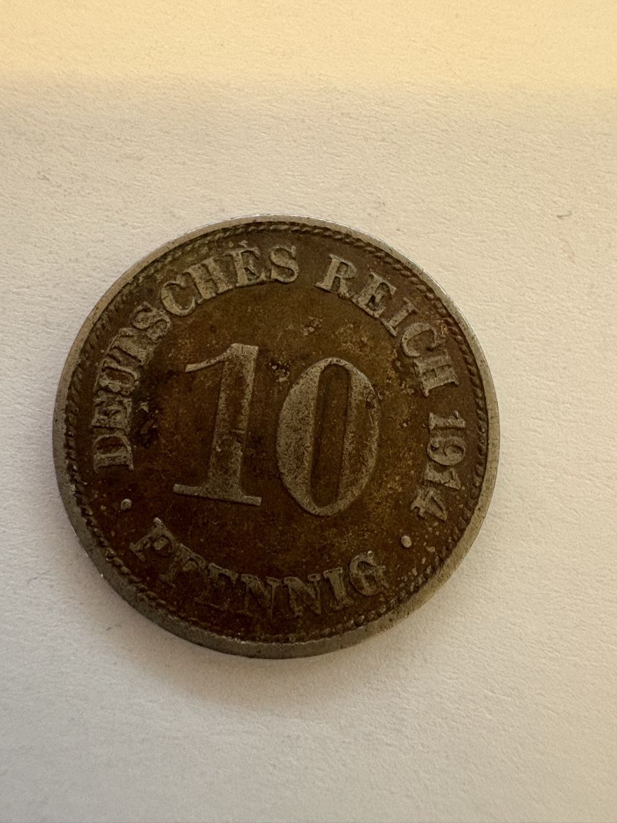 Toutes les monnaies: Deutsches Reich 10 1914 – D'occasion à Murten par Tzaugg 2