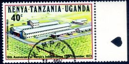 KENYA-TANZANIA-UGANDA 1973 10° ANNIVERSARIO GEST. - W337