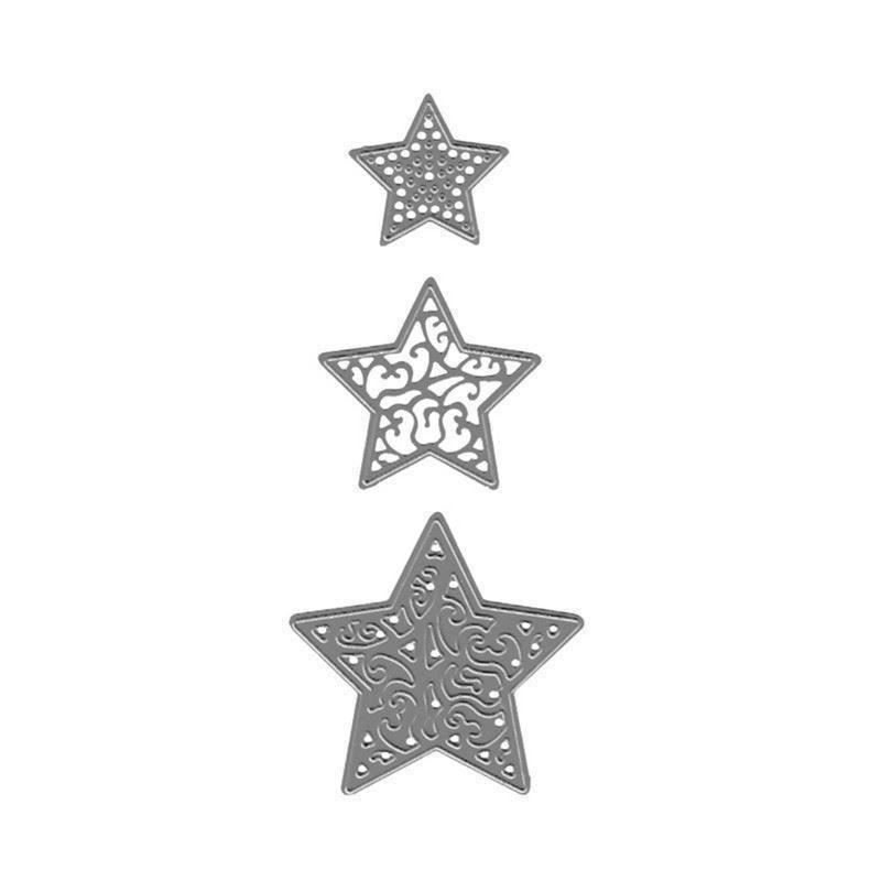 Pochoirs: 3 STERNE STANZSCHABLONE – Neuf avec emballage d'origine à Affoltern am Albis par scrapbooking 1
