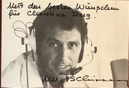 Hans Markus Tschirren SRFDRS Autogramm signiert Foto 10x15cm