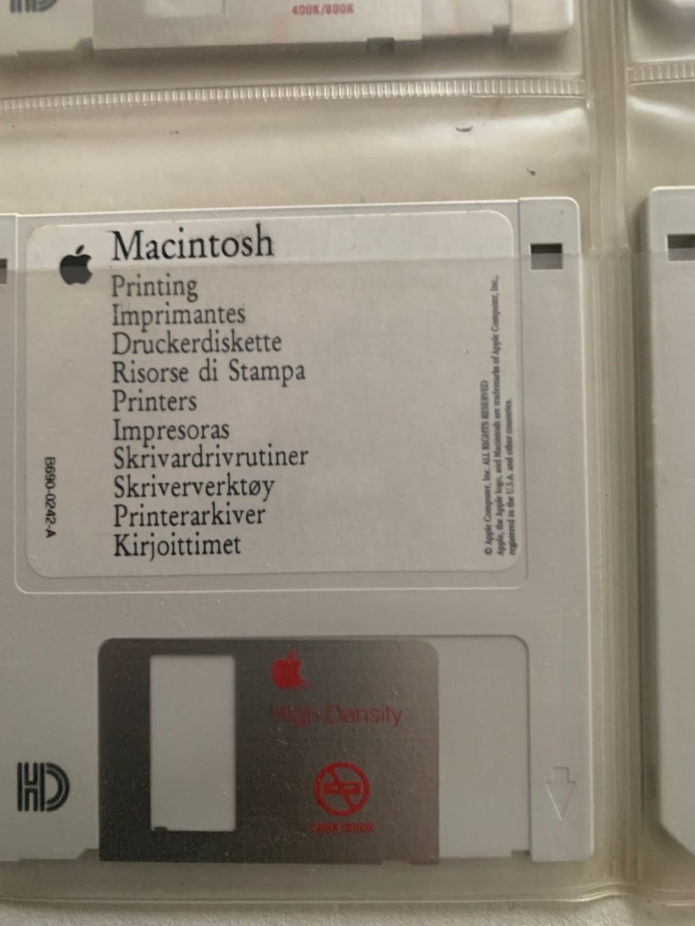 PCs: Macintosh LC III Disketten, verschiedene Versionen, top! – D'occasion à Emmen par newdeal1970 6