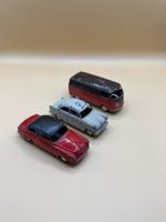 Märklin 3 Spielzeugautos VW Bully / Ford Taunus / Borward