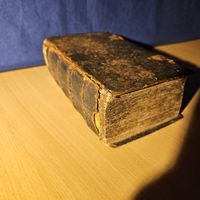 Antikel Einsiedlische Chronik 1752 Lederband Rarität