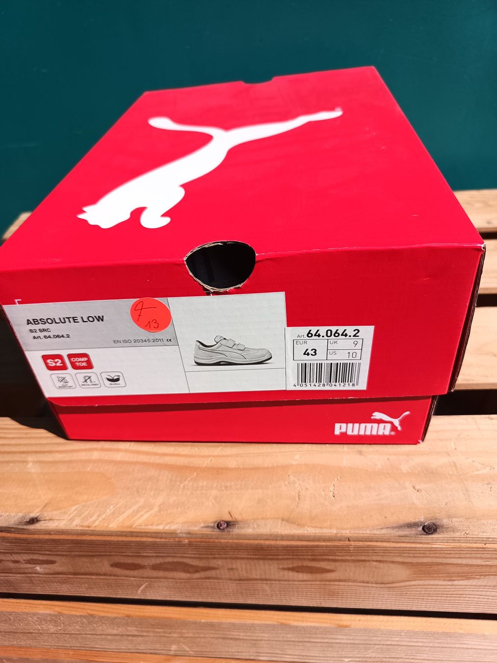 Puma Herrenschuhe: Puma Sicherheitsschuhe S2 SRC 43 – Neu und originalverpackt aus Oberegg von 19franzi94 7