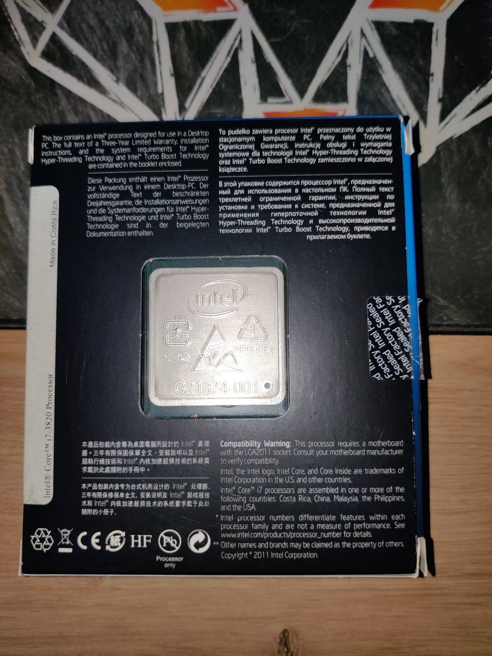 Intel Componenti elettronici: Intel i7 3820 LGA2011 (1x Gebraucht) – Usato da Nottwil venduto da SimonKaufmann00 2