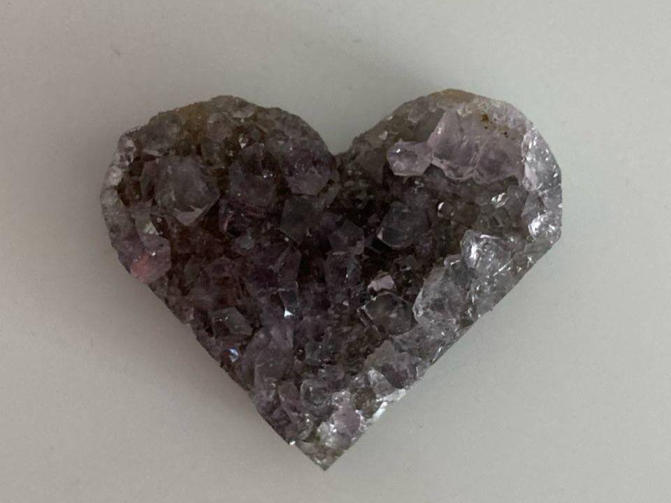 Edelsteine: HERZFÖRMIGER AMETHYST neu! – Neu und originalverpackt aus Frauenfeld von Metaria369