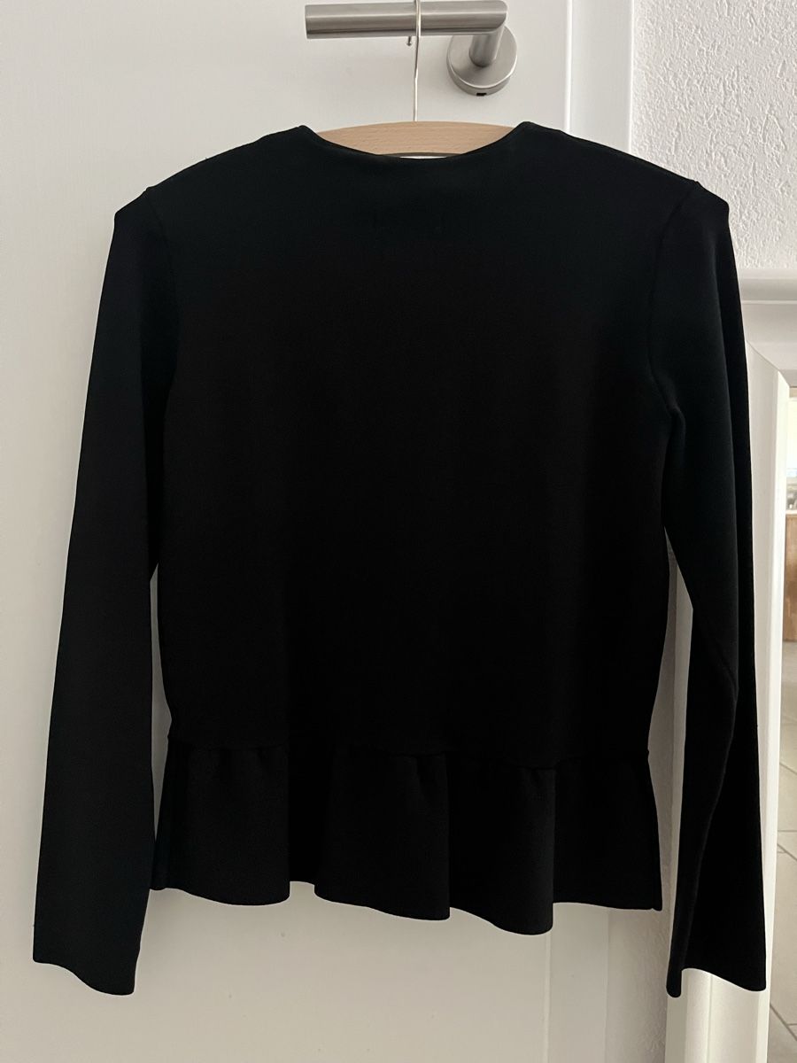 Massimo Dutti Giacche: Massimo Dutti Jacket Black Size XS Peplum Zip Front – Nuovo (secondo la descrizione) da Fahrwangen venduto da sar_ynj5 2