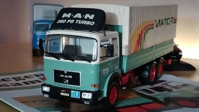 Modellini d'auto: MAN F8 in 1:43 – Nuovo e nell'imballaggio originale da Belp venduto da be3027 3