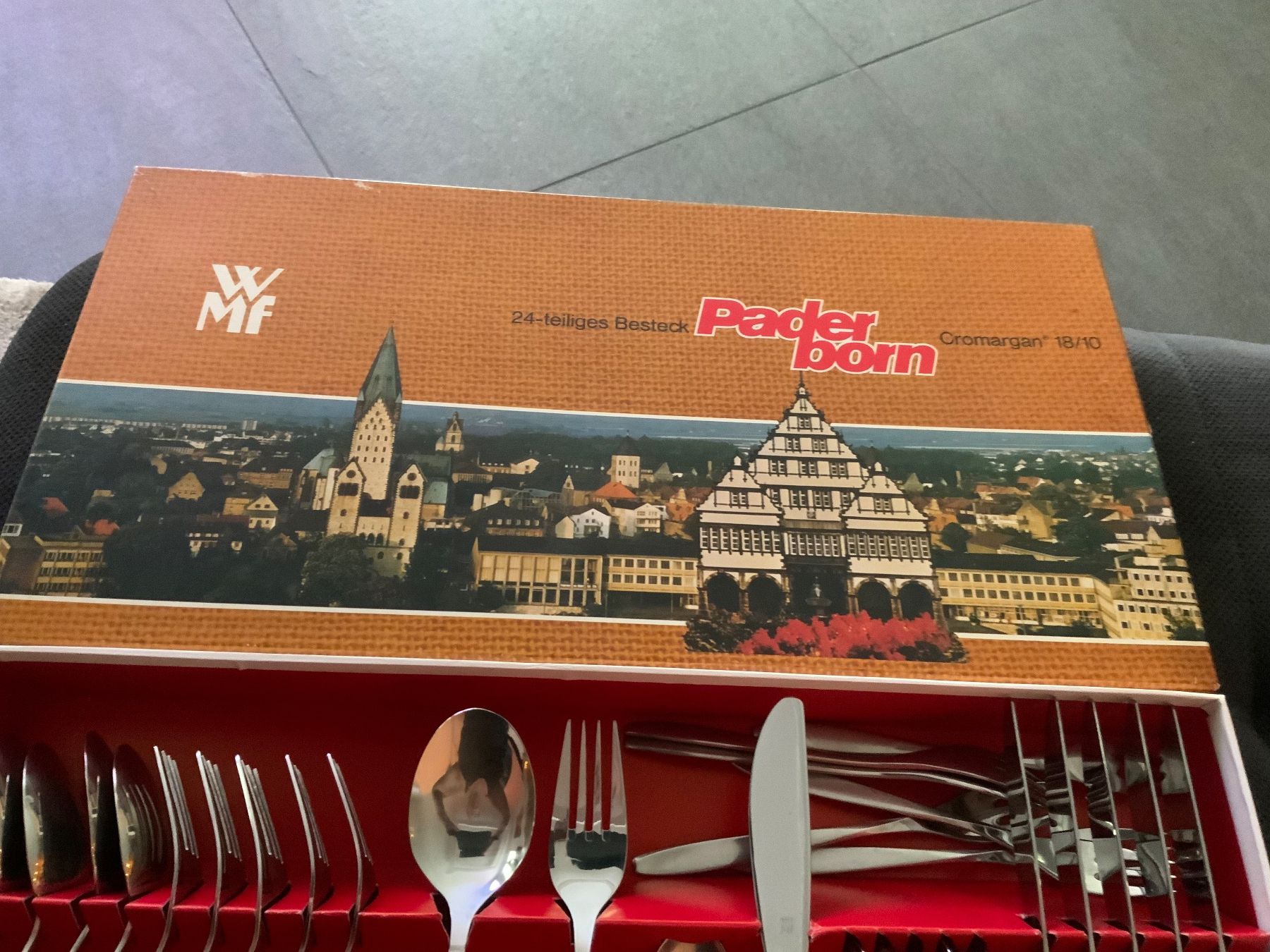 WMF Bestecksets: WMF Paderborn 24-teiliges Besteck Cromargan 18/10 – Neu und originalverpackt aus Schübelbach von Hecht11. 2