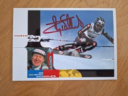 Corinne Rey Bellet Autogrammkarte