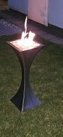 Feuersäule / Gartenfackel  aus Chromstahl - Cultfire