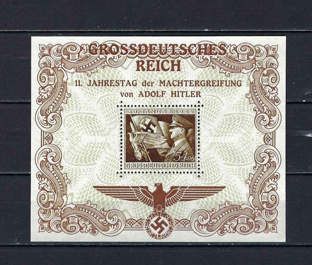 Tutti i francobolli: Hitler Block ** – Nuovo e nell'imballaggio originale da Lindau venduto da Rickie123