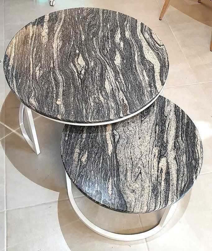 Tavoli: Couchtisch Granit White Harmony Set AUSVERKAUF – Nuovo (secondo la descrizione) da Gerlafingen venduto da ZANATI_Design 1