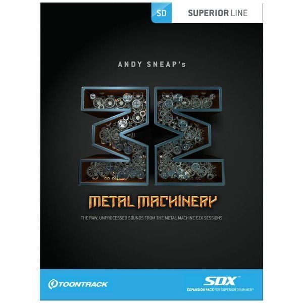 Software: TOONTRACK METAL MACHINERY SDX NEUF – Neu und originalverpackt aus Petit - Lancy von Klettos