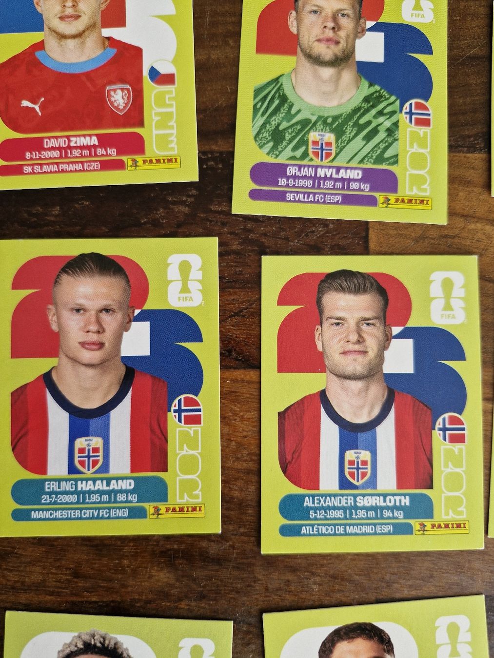 Panini Sammelbilder & Trading cards: Panini sticker, Länder sortiert.71sticker – Neu (gemäss Beschreibung) aus Biberist von Bonduelle 9
