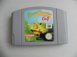 Nintendo 64 Kult Game Top Spiel Bass Hunter fischen Fische