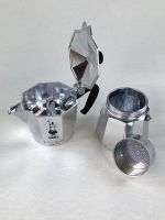 BIALETTI | Kaffeemaschine | Silber | 4 Tassen