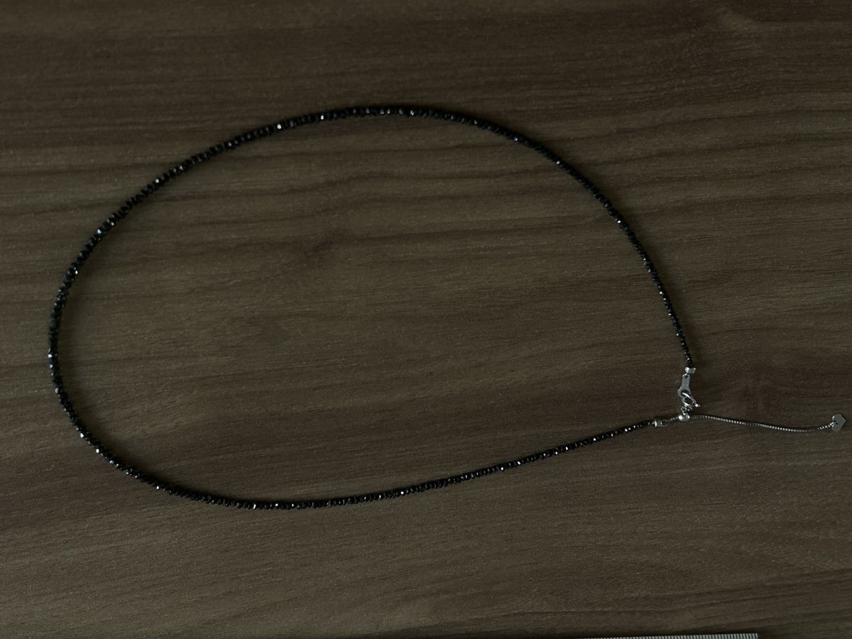 Catenine: Schwarze Diamanten Halskette – Nuovo (secondo la descrizione) da Tägerwilen venduto da jna_5zmg 5