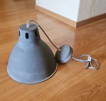Lampe grau