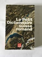 Le Petit Dictionnaire suisse romand (éd. Zoé)