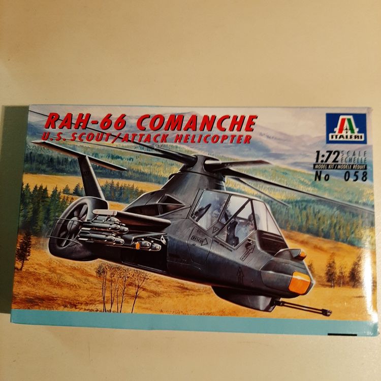 2810 Boeing-Sikorsky RAH-66 Comanche Italeri 058 | Kaufen auf Ricardo